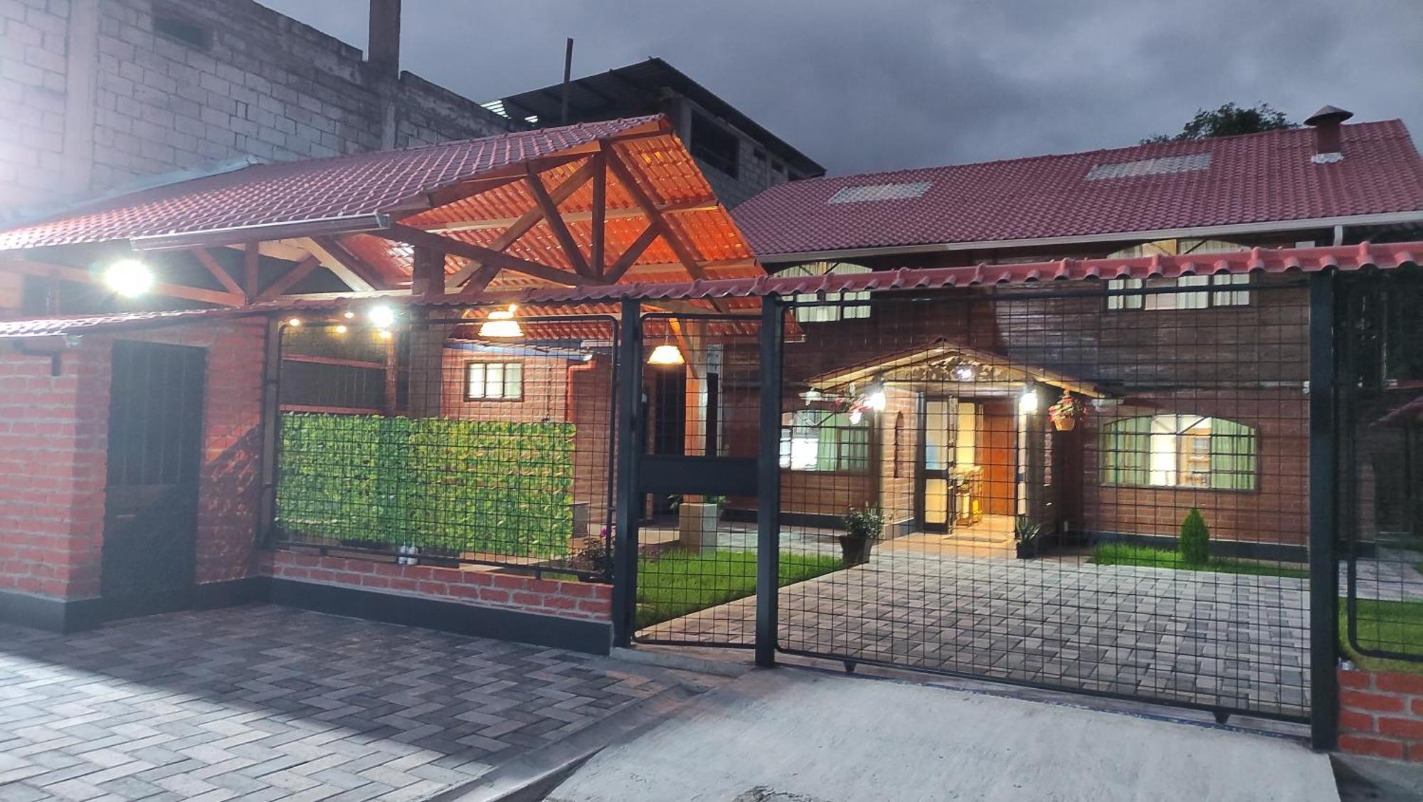 Villa Refugio De La Virgen Baños Exterior foto