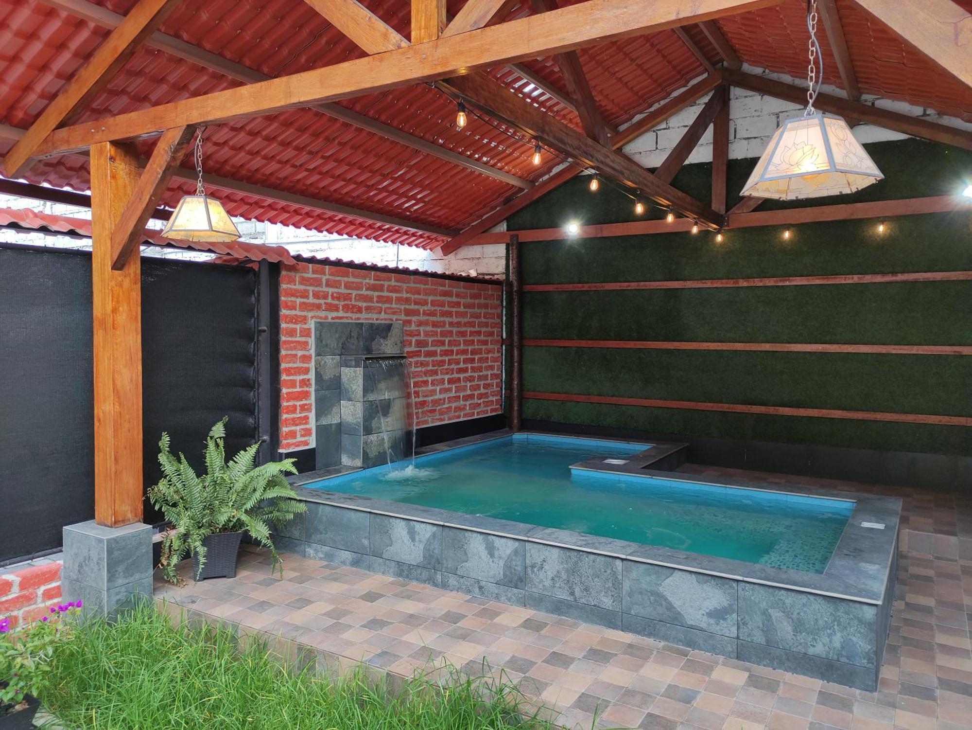 Villa Refugio De La Virgen Baños Exterior foto