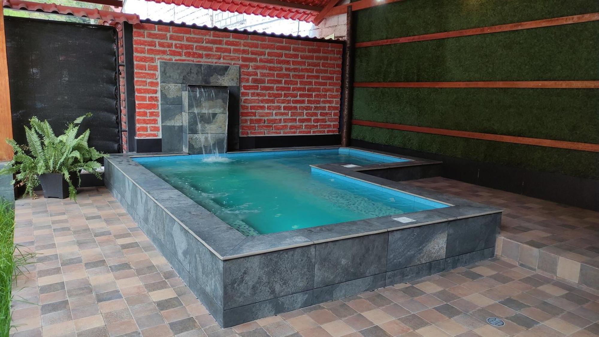 Villa Refugio De La Virgen Baños Exterior foto